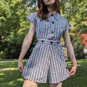 Vintage 30s 40s Romper